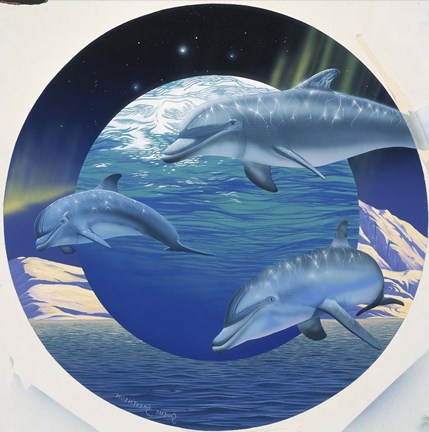 Framed Three&#39;s Company Print