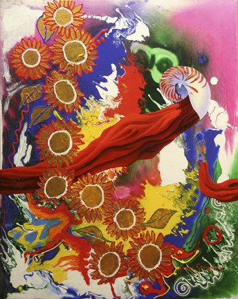 Framed Travelling The Cosmos Print