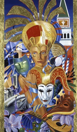 Framed Venice Awaits Print