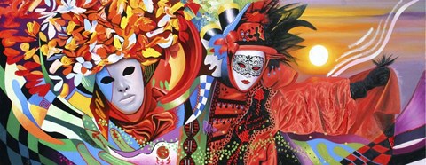 Framed Venice Nights Print