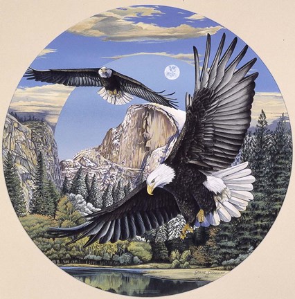 Framed Yosemite Majesty Print