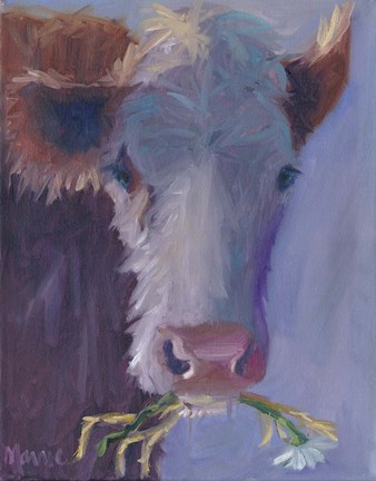 Framed Daisy Snack Print