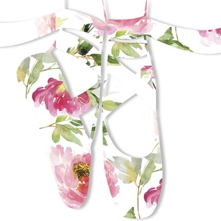 Framed Dancing Girl II Print