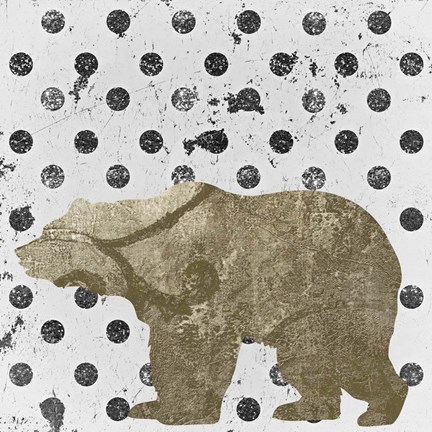 Framed Glam Forest I Print