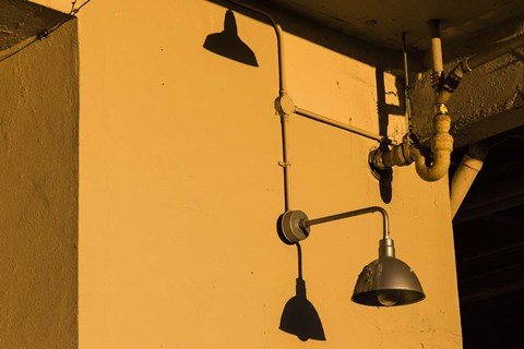 Framed Reflected Shadows Print