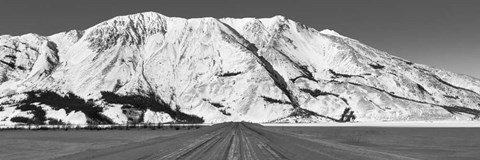 Framed Road To Destruction Bay Print