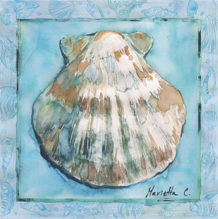 Framed Shell 1 Print