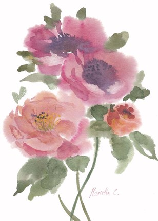 Framed Flower Series 5 Print