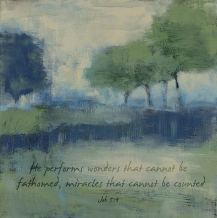 Framed Wonders Verse Print