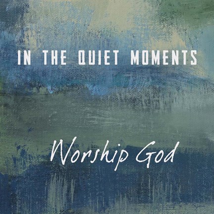 Framed Worship God Print