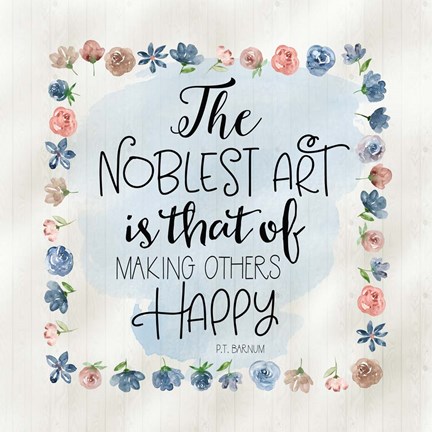 Framed Noblest Art II Print