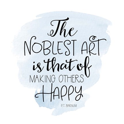 Framed Noblest Art III Print