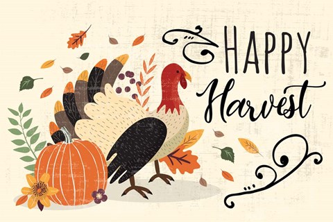 Framed Autumn Vibes Art III Print