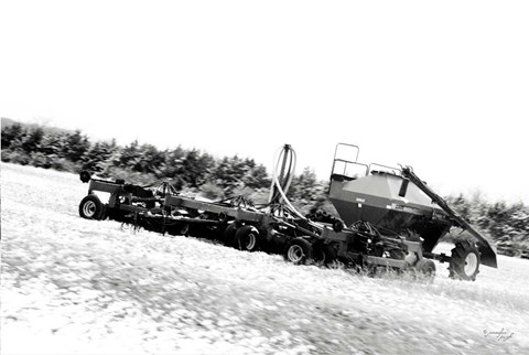 Framed Tractor VIII Print