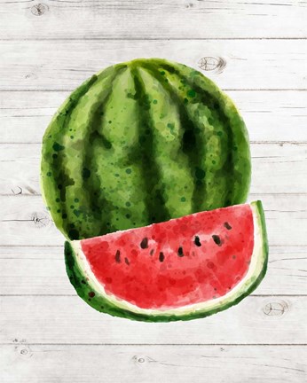 Framed Watermelon Print