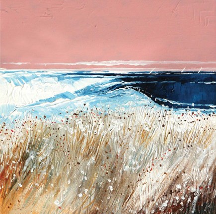 Framed Pink Skies II Print