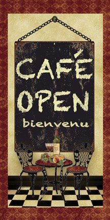 Framed Chefs - Cafe Print