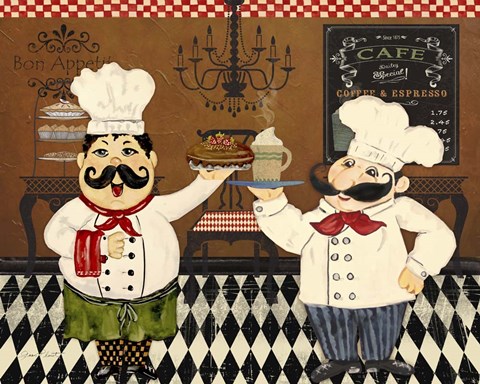 Framed Italian Chefs - C Print