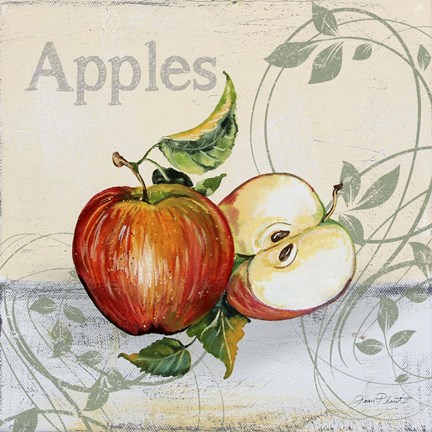 Framed Tutti Fruiti Apples Print