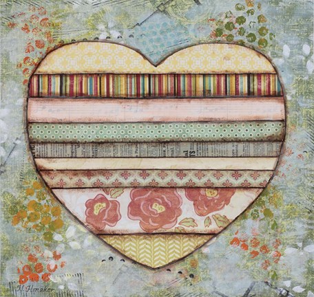 Framed All my Heart Print