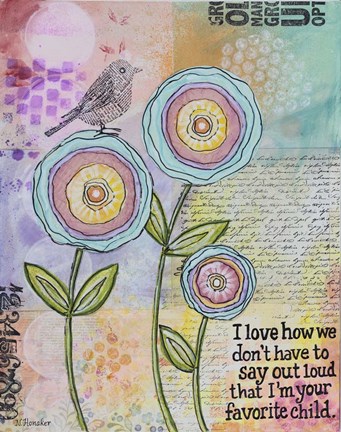 Framed Favorite One Print