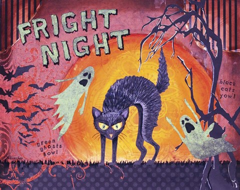 Framed Fright Night Print