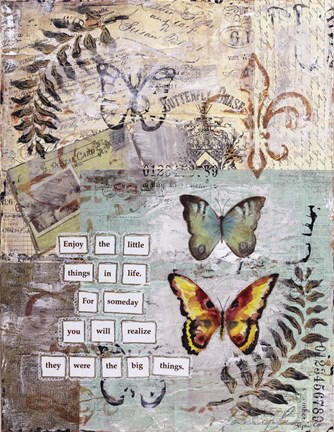 Framed Little Things Print