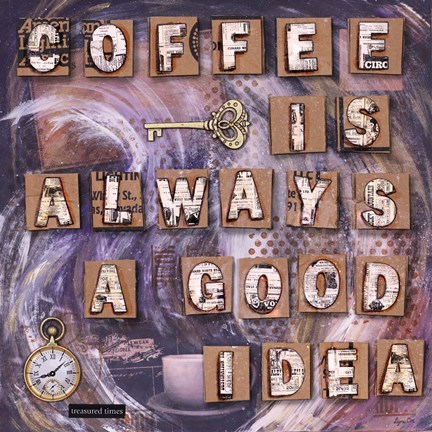 Framed Coffee Time Print