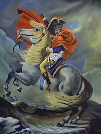 Framed Master Napoleon Print