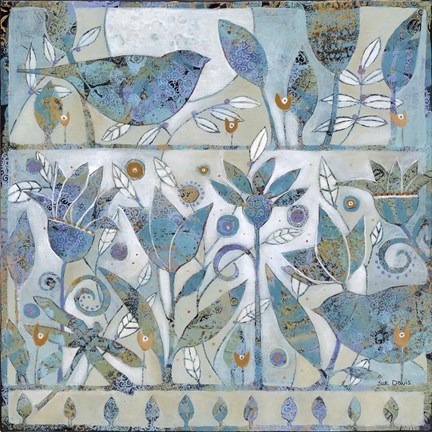 Framed Spring Garden Print