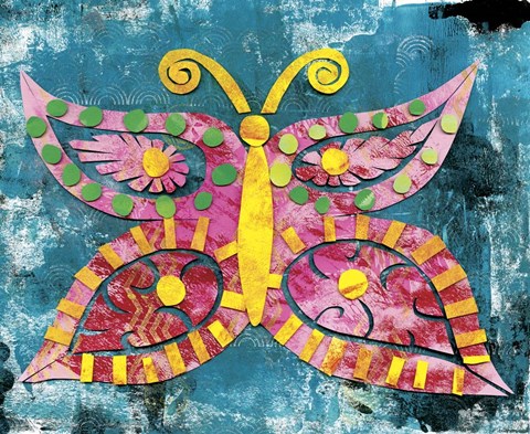 Framed Flutter 1 Print