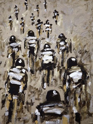 Framed Cycling 19 Print