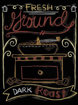 Framed Chalk It Up 21 Print