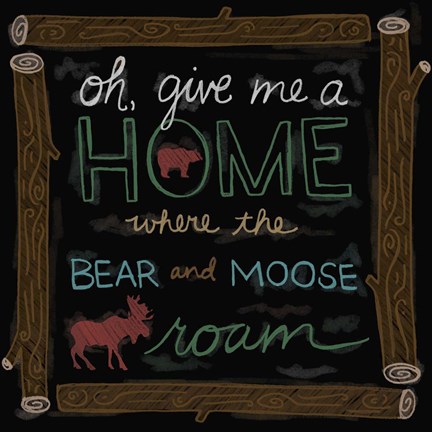 Framed Chalk It Up 23 Print