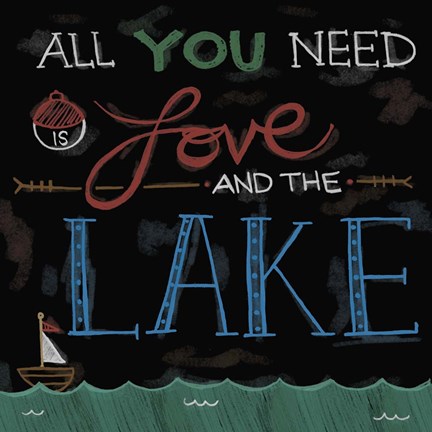 Framed Chalk It Up 25 Print