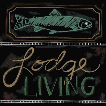 Framed Chalk It Up 26 Print