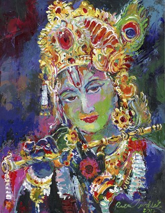 Framed Krishna Print