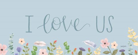 Framed Spring Sentiments III Print