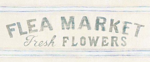 Framed Floursack Florals XII Crop Print