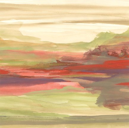 Framed Distant Fields Print