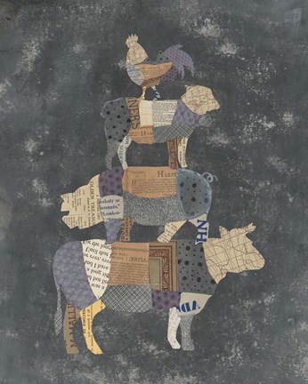 Framed From the Butcher X Print