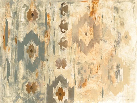 Framed Southwest Design IV Print