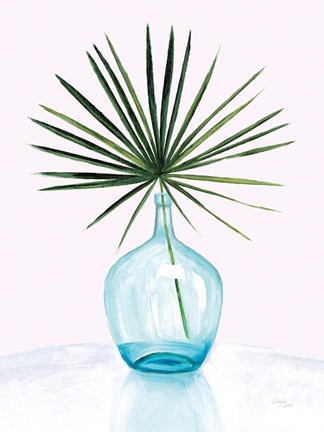 Framed Statement Palms I v2 Print