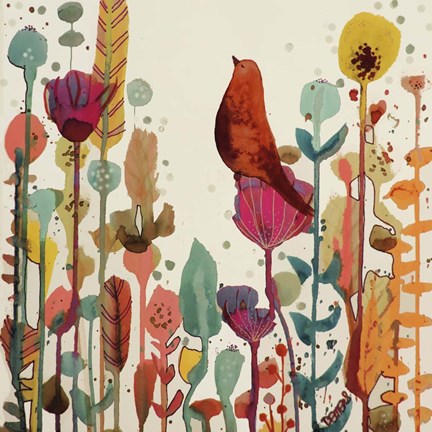 Framed Encore Un Peu De Temps Print