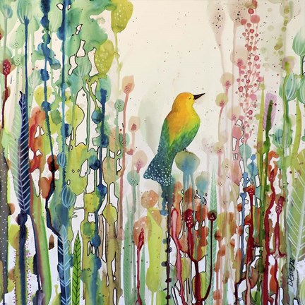 Framed Voir Le Monde Autrement Print