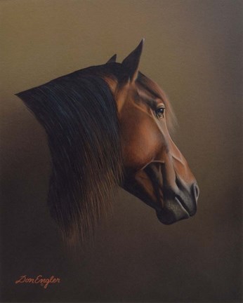 Framed Out to Pasture Print