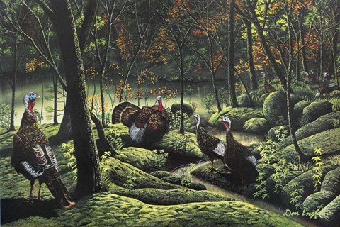 Framed Gathering Print