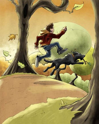 Framed Off To Adventure Print