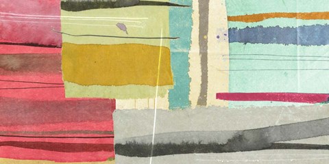 Framed Straight Away Print