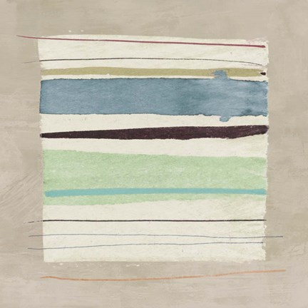 Framed Washed Away II Print